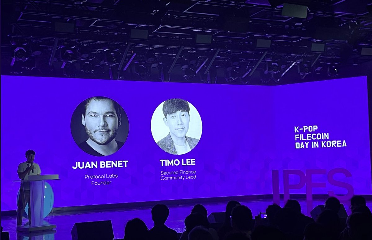 Yuliia_Web3's tweet photo. 5/ @FinanceSecured spaceship orginized K-pop &amp; FIL Day in Seoul, Korea last week! Great effort @timowlee 👏 #FilecionOrbitCommunity #Filecoin #IPFS https://t.co/LHrFbgEzUM