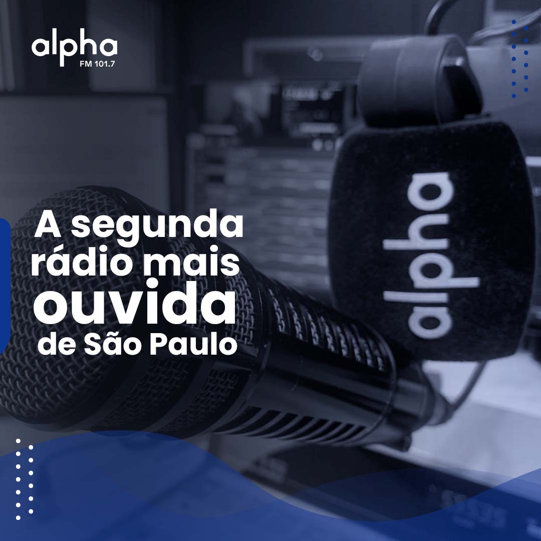 alphafmoficial's tweet photo. A Alpha é a segunda rádio mais ouvida na cidade de São Paulo, segundo a pesquisa Kantar/Ibope, com um impacto de mais de 2,3 milhões de ouvintes únicos nos últimos 30 dias. Também continuamos líderes no segmento AB. Agradecemos a todos os ouvintes. #Alpha #AlphaFM #semprecomvc https://t.co/jTwtGeGLDv