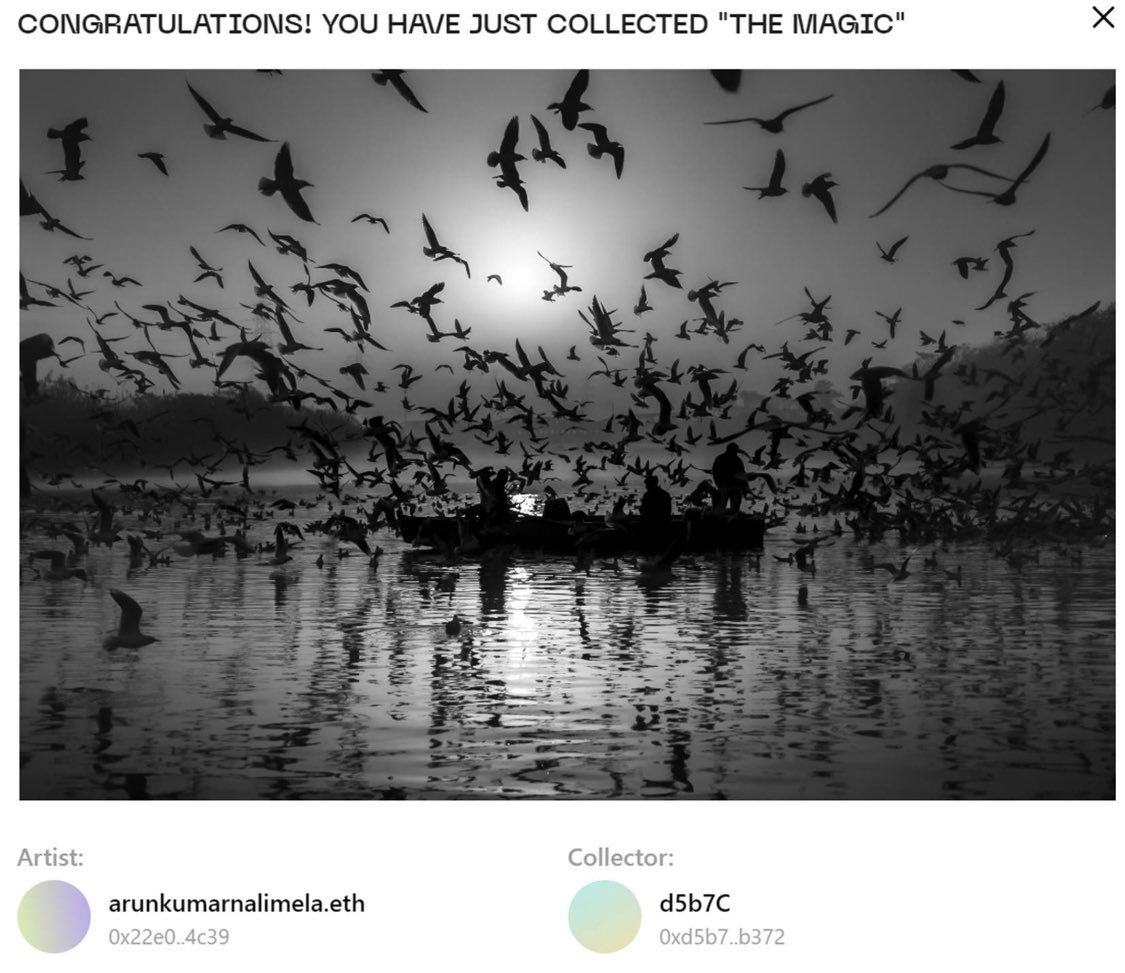 NFTVampire76's tweet photo. COLLECTED
The Magic from @arunnalimela @sloikaxyz https://t.co/gCq3VkpMPM