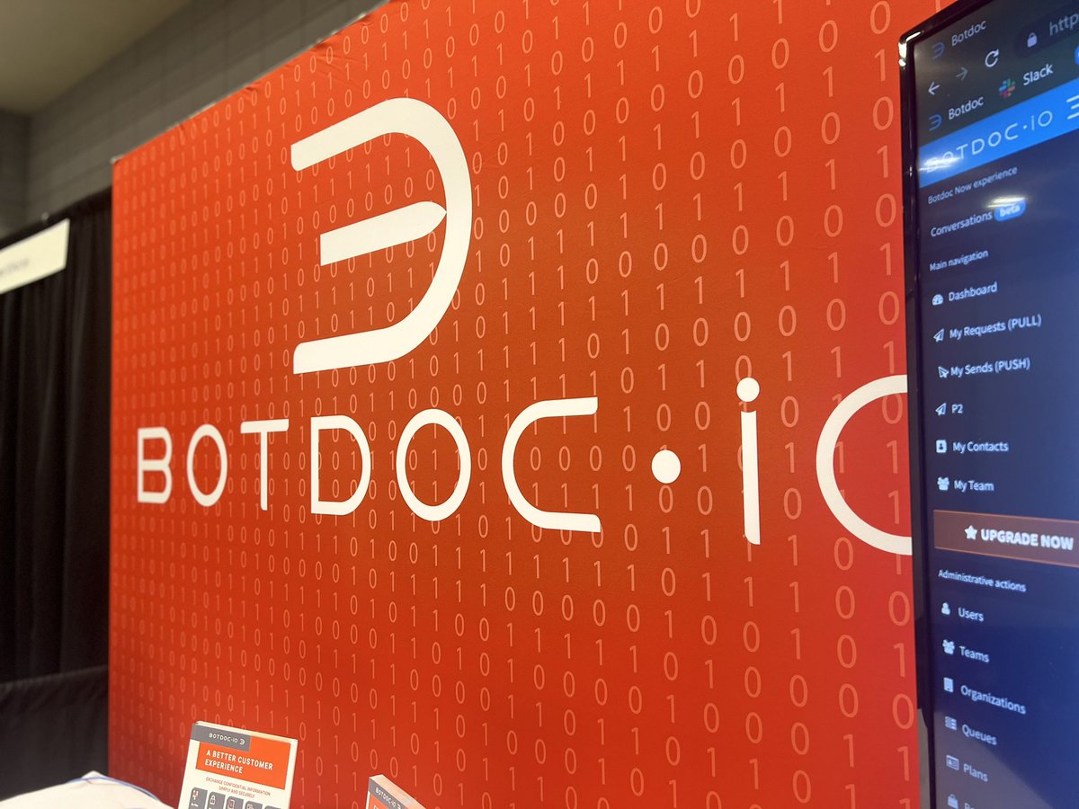 BotDocIt's tweet photo. Proud to be exhibiting at @VentureCenter’s #VenCent #Fintech Summit. Come by and see us if you’re here. https://t.co/s2onUeKbba