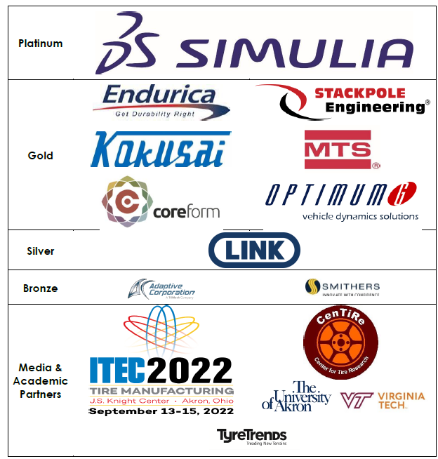 thetiresociety's tweet photo. Register today for #tiresociety2022. And thanks to our sponsors for helping us bring you a top notch event.  #tireweekinakron https://t.co/5Nk3OAcJnH https://t.co/iXo49theYT