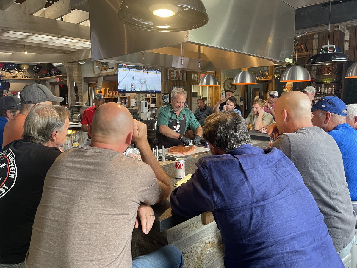 ChrisMarksBBQ's tweet photo. Pictures from BBQ class at The Backyard Barbecue Store in Wilmette ILL.  Brisket &amp; Butts class on the Big Green Egg. Check back we are scheduling 3 BBQ classes for 2023. #threelittlepigsbbqproducts #bbq #grill #bbqclasses #chicagobbq @ChampBBQ @BBQspot @BackyardBBQ1147 https://t.co/Ubs6cMNMr2