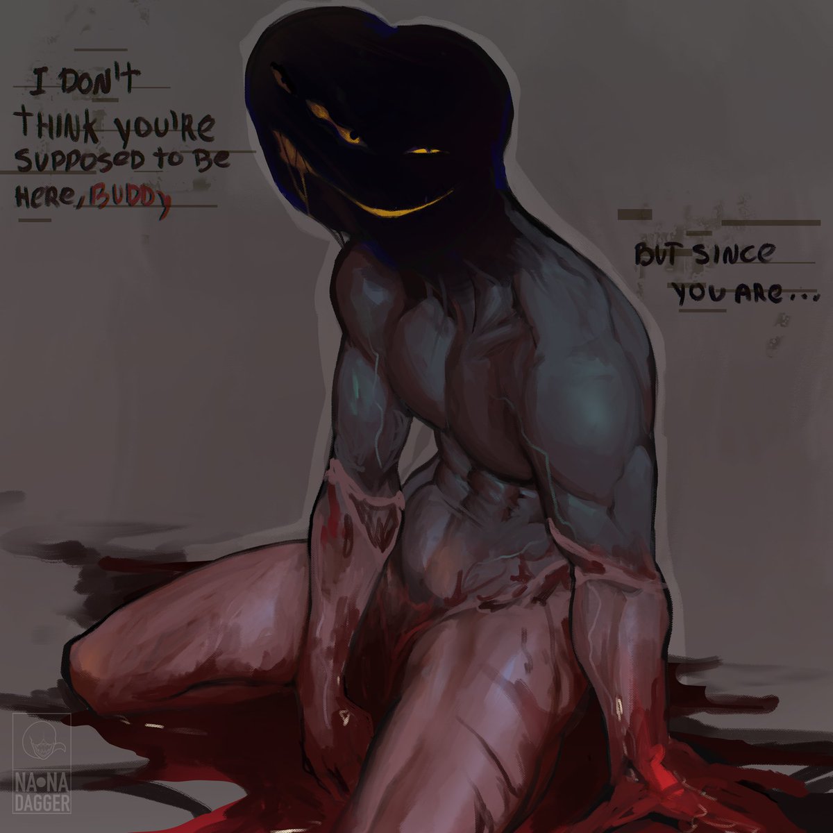 Nanadagger's tweet photo. TW\Gore
You caught them in the middle of something https://t.co/O93g9id1ro