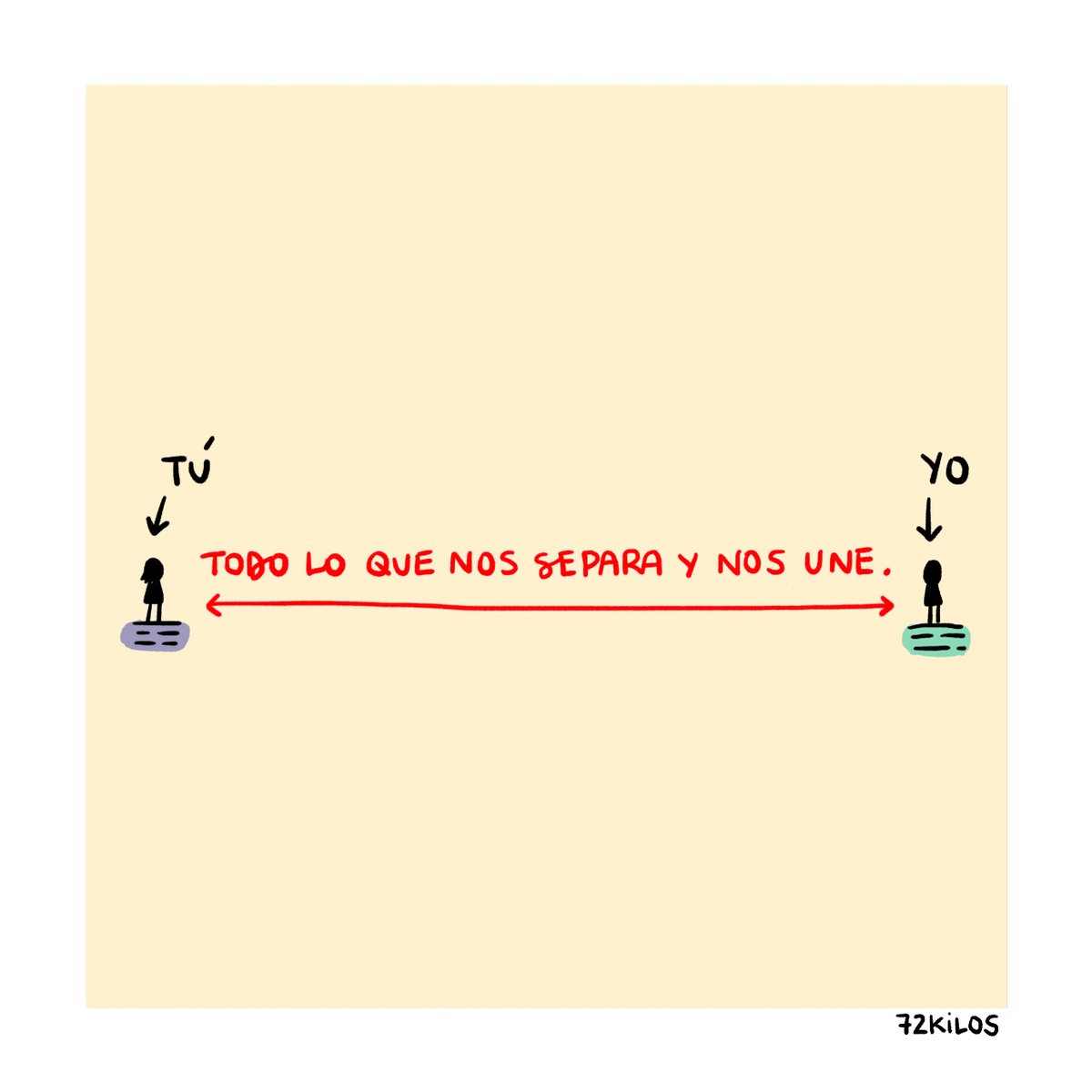 Tú y yo.