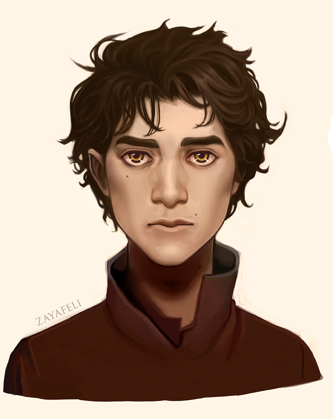 zayafeli's tweet photo. I wanted to paint Teen Viktor as accurately as possible based on that one screenshot of him from Bridging the Rift. How did I do? https://t.co/0pIn0cjRw6