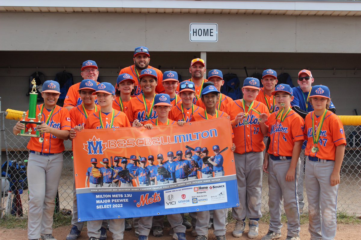 Unifor2002's tweet photo. Congratulations
to the 13U Milton Mets
baseball team who won their
tournament against the Barrie
Baysox team. Special
Congrats to our Unifor Local
2002 member Ray ODonohue
who plays on the Milton Mets
team! Way to go Ray and
team!
#unifor2002
#unifor https://t.co/hL0comqJTm