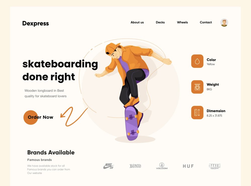 MahfujSheikh21's tweet photo. Wordpress Skateboarding Landing Page
#wordpress #landingpage #salespage #elementorpagebuilderwordpress #elementorpro #WebsiteDesign
Hire me For Your website Design https://t.co/Ch4al1BSIO
See my Works:https://t.co/BJQnrkAlCH
17m https://t.co/G4O7m5edxV