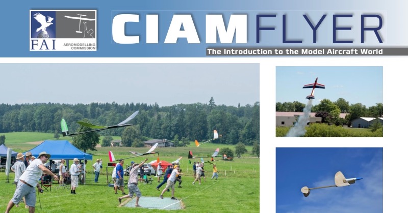 RCSoaringDigest's tweet photo. The latest issue of the FAI's 'CIAM Flyer' is out with the article "Model Gliders: Probably the most popular way to fly a model aeroplane." We couldn't agree more. Download their free PDF. | #airsports #aviation #ciamflyer #fai #gliding #modelaircraft #rcsoaring @airsports_fai