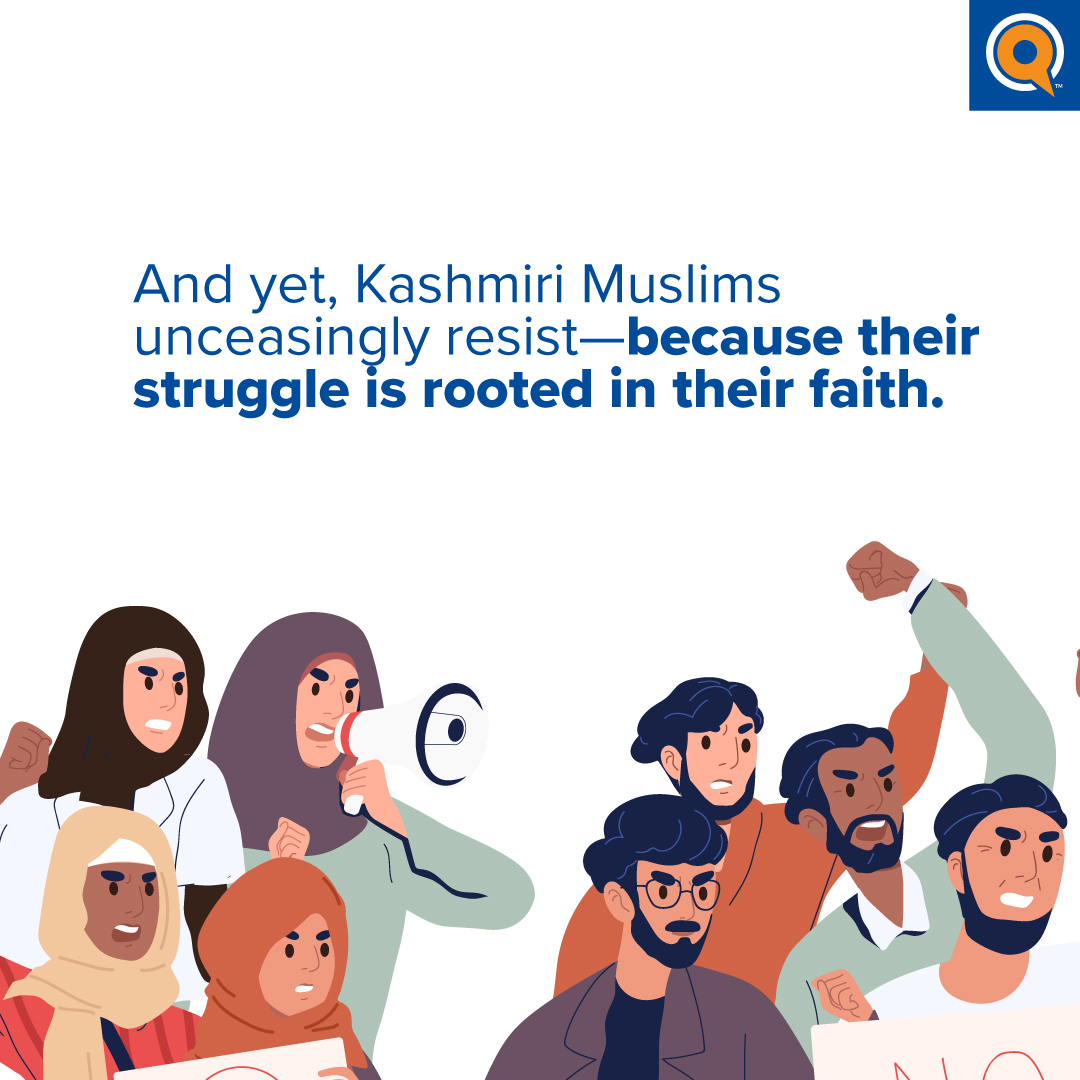 yaqeeninstitute's tweet photo. The long struggle of Kashmiri Muslims against India’s occupation tells us that not only is Islam a source of hope, it is also the light that guides the struggle of Kashmiris and the promise that makes surrender unimaginable.

Read the paper to learn more: https://t.co/hq1xR0P4K3 https://t.co/byhdvDoVGD