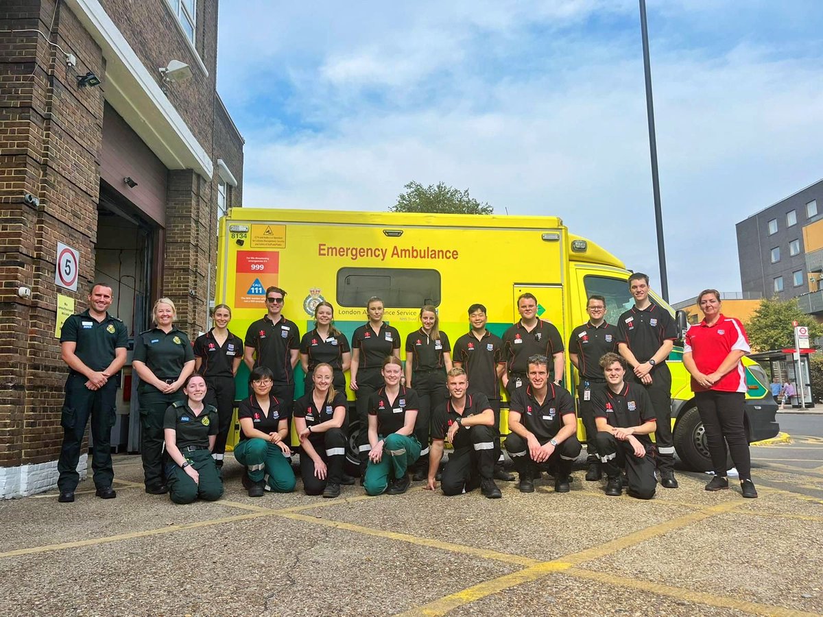 Welcome, <a href="/EdithCowanUni/">Edith Cowan University (ECU)</a>! 15 paramedic students from Edith Cowan University (all the way from Australia) are on a 2 week international placement with the LAS in North West London! Say hi if you see them! SA