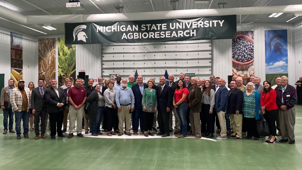 I'm in Frankenmuth, Michigan today with <a href="/SenStabenow/">Sen. Debbie Stabenow</a> and <a href="/RepDanKildee/">Rep. Dan Kildee</a> talking with producers about their operations, how USDA can support them, and the incredible investments in the Inflation Reduction Act for climate smart agriculture.