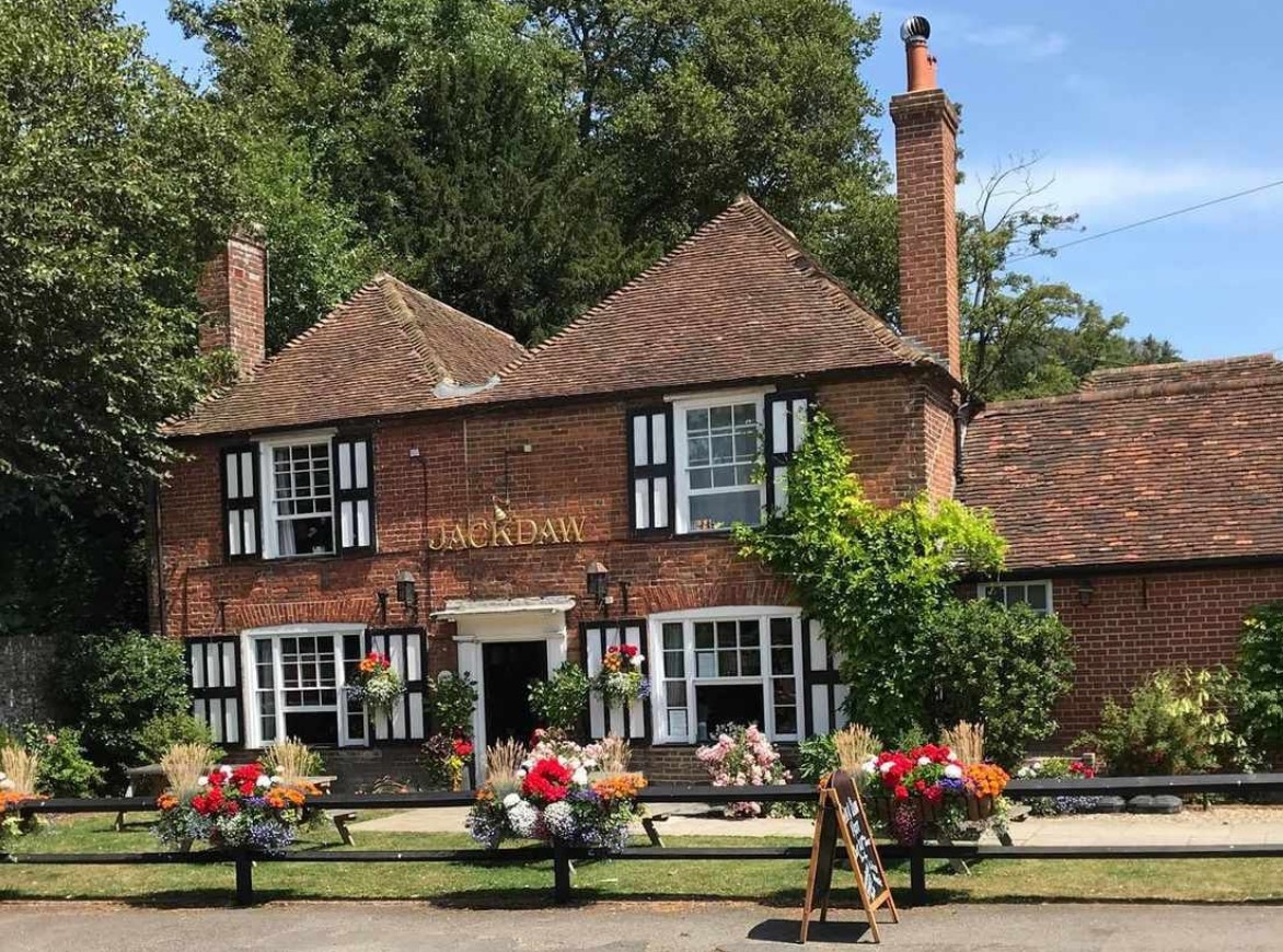 If you're in and around Canterbury, visit THE JACKDAW INN in Denton.
A lovely venue offering GF options in the county of Kent.
For their menu visit our Kent page.. glutenfreedining.co.uk