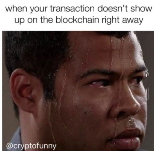 CryptoBusy's tweet photo. Meanwhile... have you ever experienced this? lol 😂 https://t.co/KV1GpukVeQ