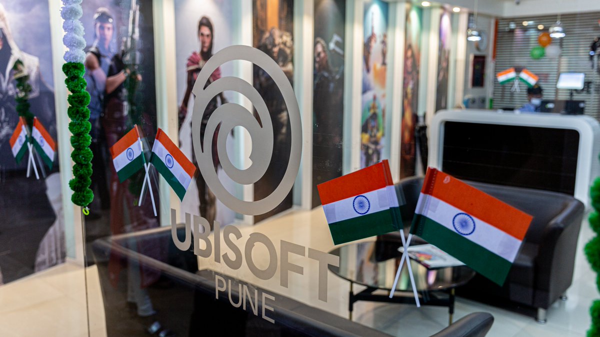 📸 Behind the scenes at @ubisoftIn! 🇮🇳

Check out photos from the Pune and Mumbai studios as teams gathered to celebrate India Independence Day! https://t.co/tVzozKppjo