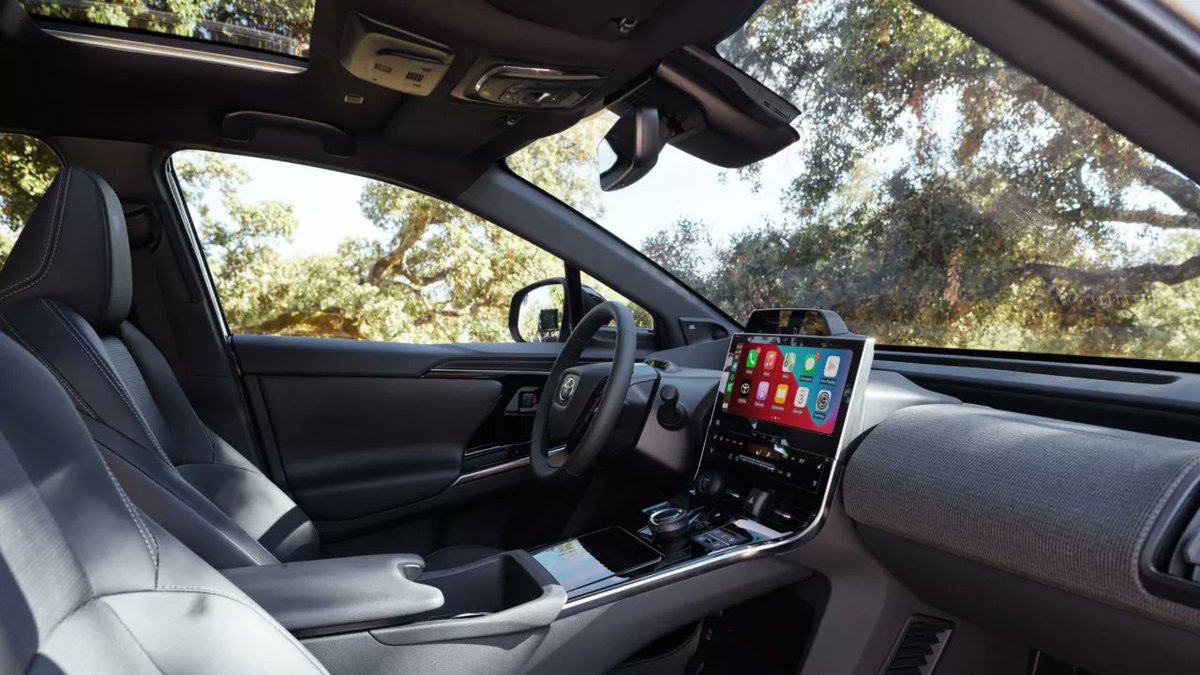 CarChargeruk's tweet photo. Toyota BZ4X

"Designed to defy expectation" - Toyota BZ4X

Combining the advanced sleekness of an electric vehicle with a confident SUV design. The result is an EV that performs no matter the terrain.

click the link to read our full article on the EV 

https://t.co/9O63fGtwfW https://t.co/IxbdJAhGOT