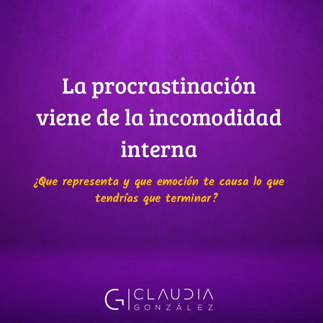Moviqro's tweet photo. La procrastinación tiene un trasfondo emocional. 
Auto obsérvate y descúbrelo ‼️ https://t.co/zTz4tuRFdl