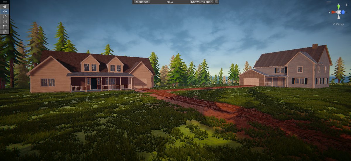 Time for another sneak peek for No Man's North. A mixture of procedurally generated landscapes and some very nice shaders! Who's ready to explore the Pacific Northwest with their RV? 👀 #indiedev #indiegame