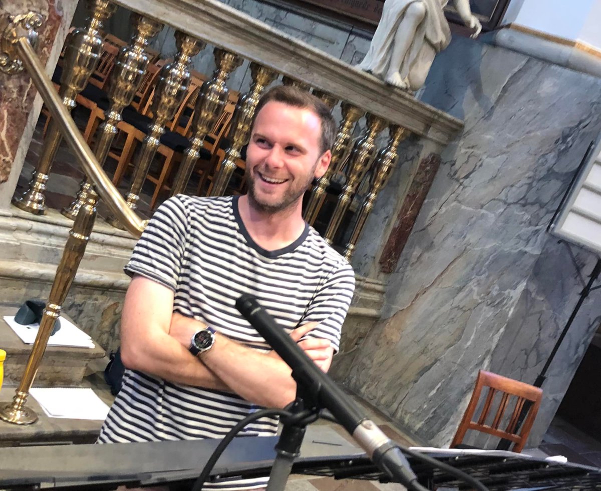 bentley_angell's tweet photo. The #recording of #LineTjørnhøj’s 'enTmenschT' begins with #TheatreOfVoices in #Denmark! 🇩🇰
#classicalmusic  #classicmusic #classicalmusicians  #classicalmusician . https://t.co/QSsKNCE30X