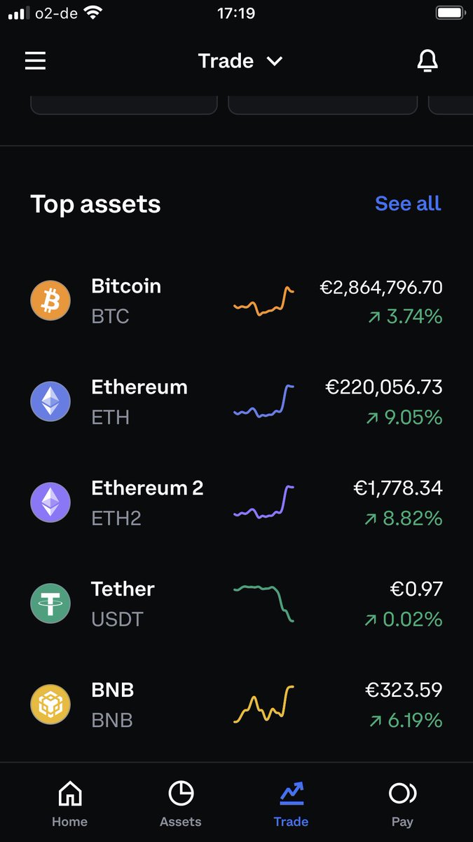 georgeozwald's tweet photo. coinbase glitch 🤑😎 https://t.co/mSOyclpdBw