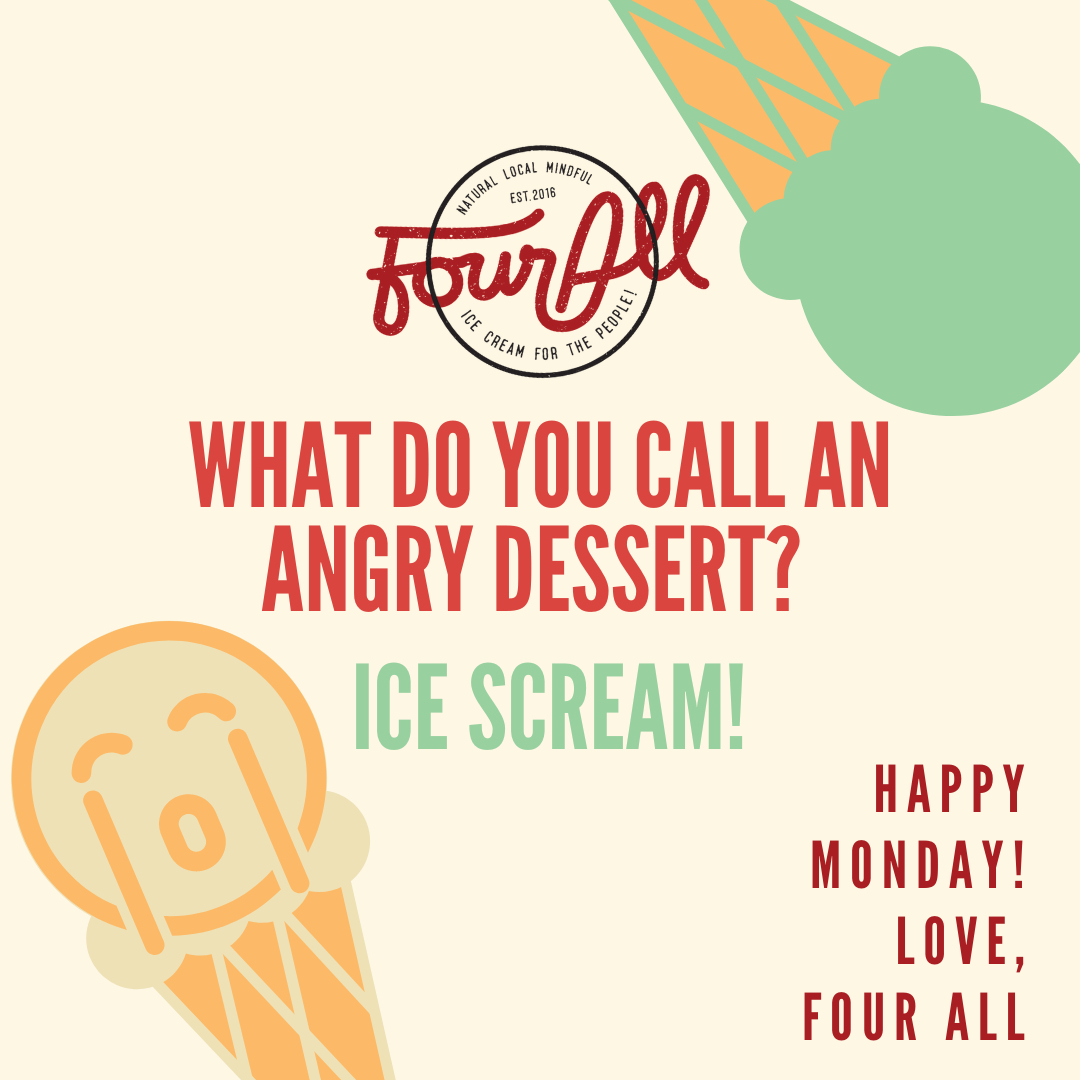 fourallicecream's tweet photo. Happy Monday! We're open til 9😊

#fourallicecream #icecreamlover #motivationalmonday #motivationalquotes #quotesofinstagram #mondaymood #fourallscoopshop #fourall #icecream  #motivationmonday #mondayinspo https://t.co/vRjjvAQQP6