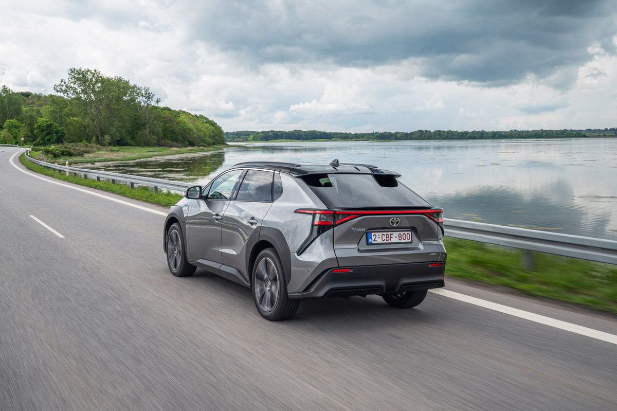 CarChargeruk's tweet photo. Toyota BZ4X

"Designed to defy expectation" - Toyota BZ4X

Combining the advanced sleekness of an electric vehicle with a confident SUV design. The result is an EV that performs no matter the terrain.

click the link to read our full article on the EV 

https://t.co/9O63fGtwfW https://t.co/IxbdJAhGOT