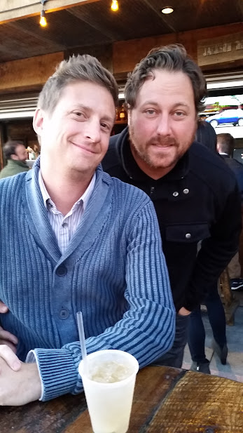 DanaWessel's tweet image. Here is a second. This time with #knownassociate @JohnSharkman. Look at that smirk on the Rand-Man's face! Love it.