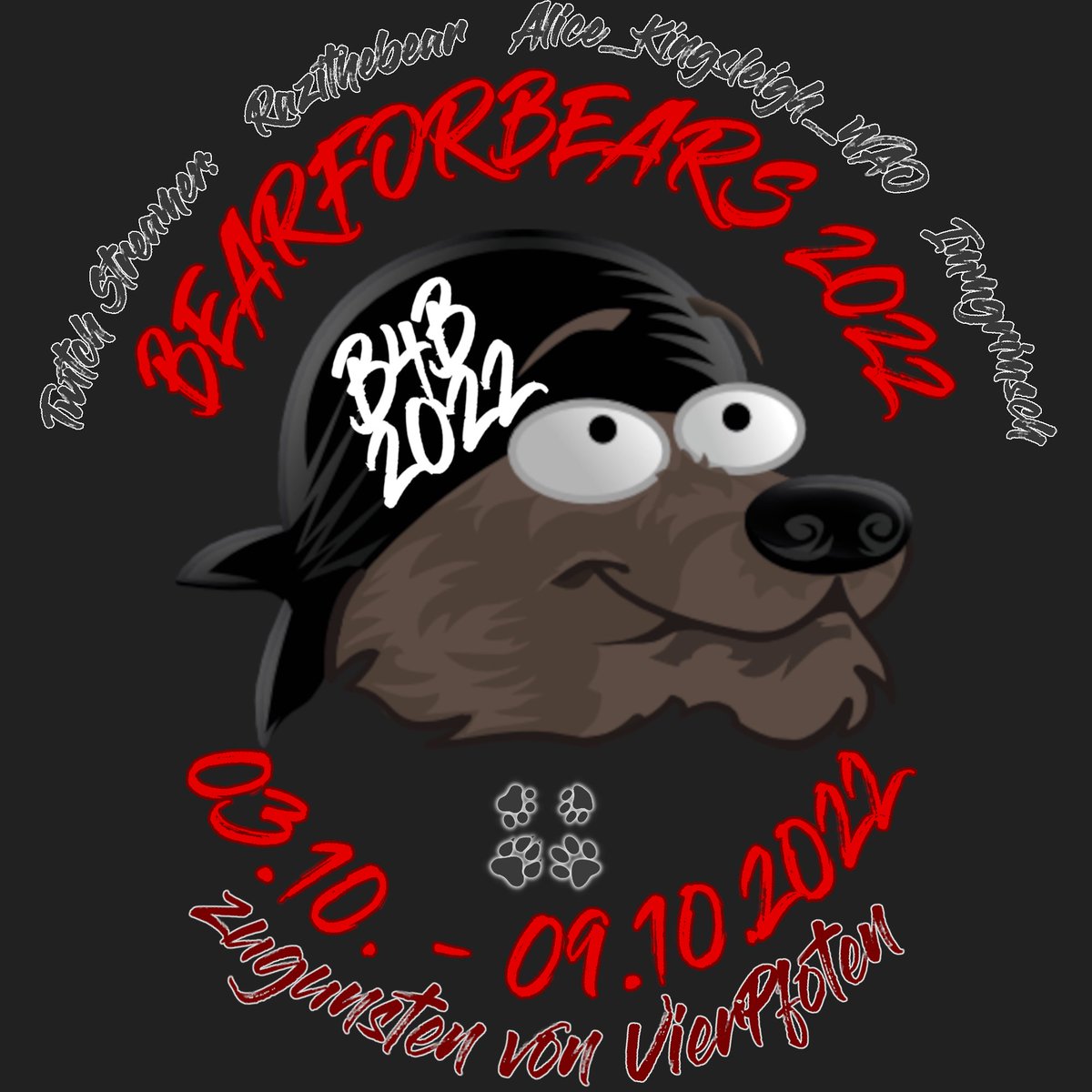Bear4Bears22's tweet photo. Es ist wieder so weit! Auch in diesem Jahr findet BearForBears, kurz B4B, wieder statt. Vom 03.10. bis 09.10.2022 werden wir euch wieder viel über die Bärenrettung von Vier Pfoten erzählen. 
Discord: https://t.co/Ti0AIg214O
Instagram: https://t.co/R6g4DHuplD https://t.co/6OCUUQ2GPC