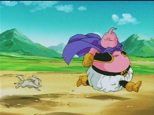 EricHatesDBZ's tweet photo. Buu's plan to get the dog to fear him could not have gone worse.
#buu #bee #majinbuu #dog #doggo #seespotrun #dbz #dragonballz #anime https://t.co/mb1zQBPoO5