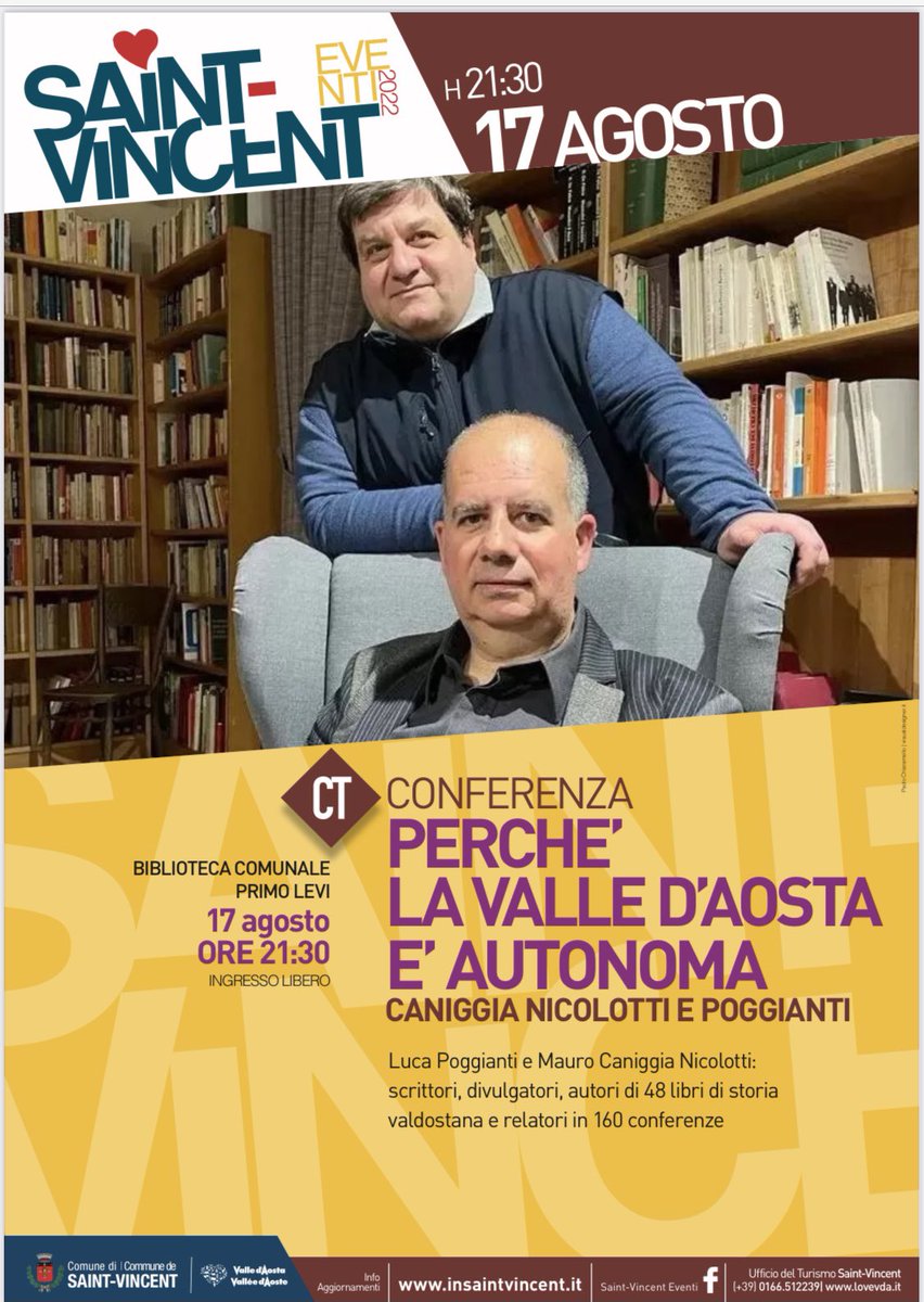 mauroEluca's tweet photo. Perché la Valle d’Aosta è autonoma? #valledaosta #saintvincent #cultura #Politica https://t.co/GGJDFS6oYd