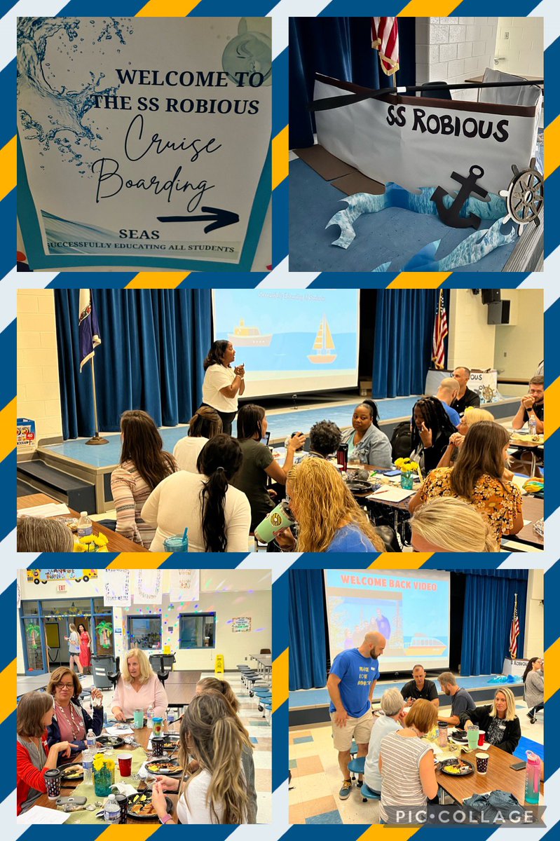 SuzannaKThomas's tweet photo. Ready to sail into a new year with our Roadrunner staff! #ssRobious #successfullyeducatingallstudents #RBESrocks https://t.co/kBHy3jRAoC