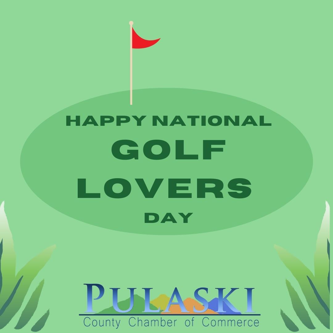 Happy #GolfLovers Day! 
Always #supportlocal when when you schedule your next tee time! ⛳️