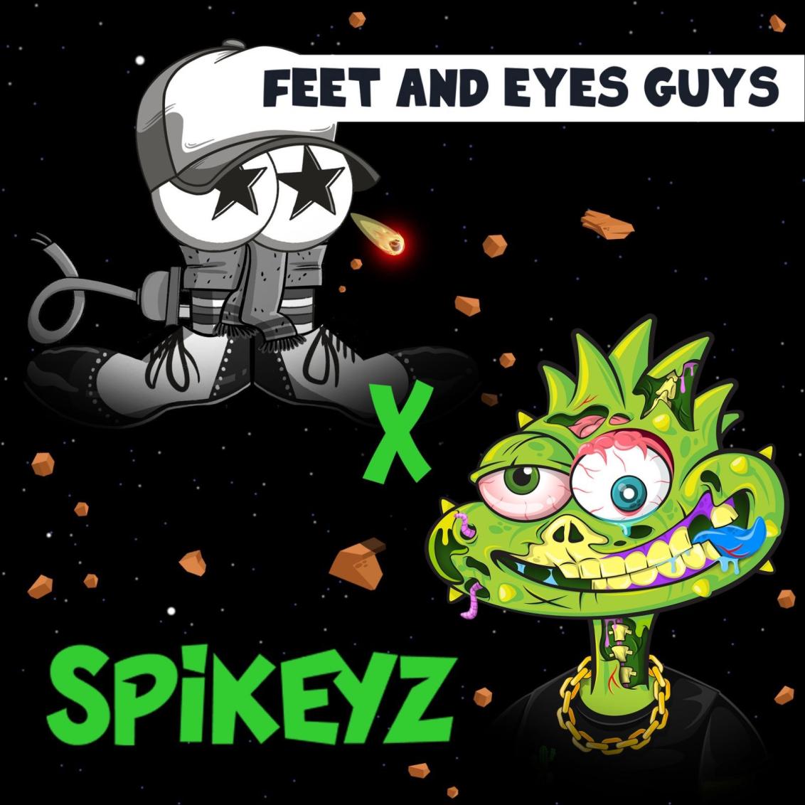We've teamed up with <a href="/Spikeyznft/">Spikeyz NFT | FREE MINT</a> to giveaway 10 WL SPOTS to their upcoming FREE mint! 

Check out the discord for more information 🌵 

Like, RT, and tag 2 friends for your chance to win. 

#EyeLikeSpikeyz #EyeLikeFeet