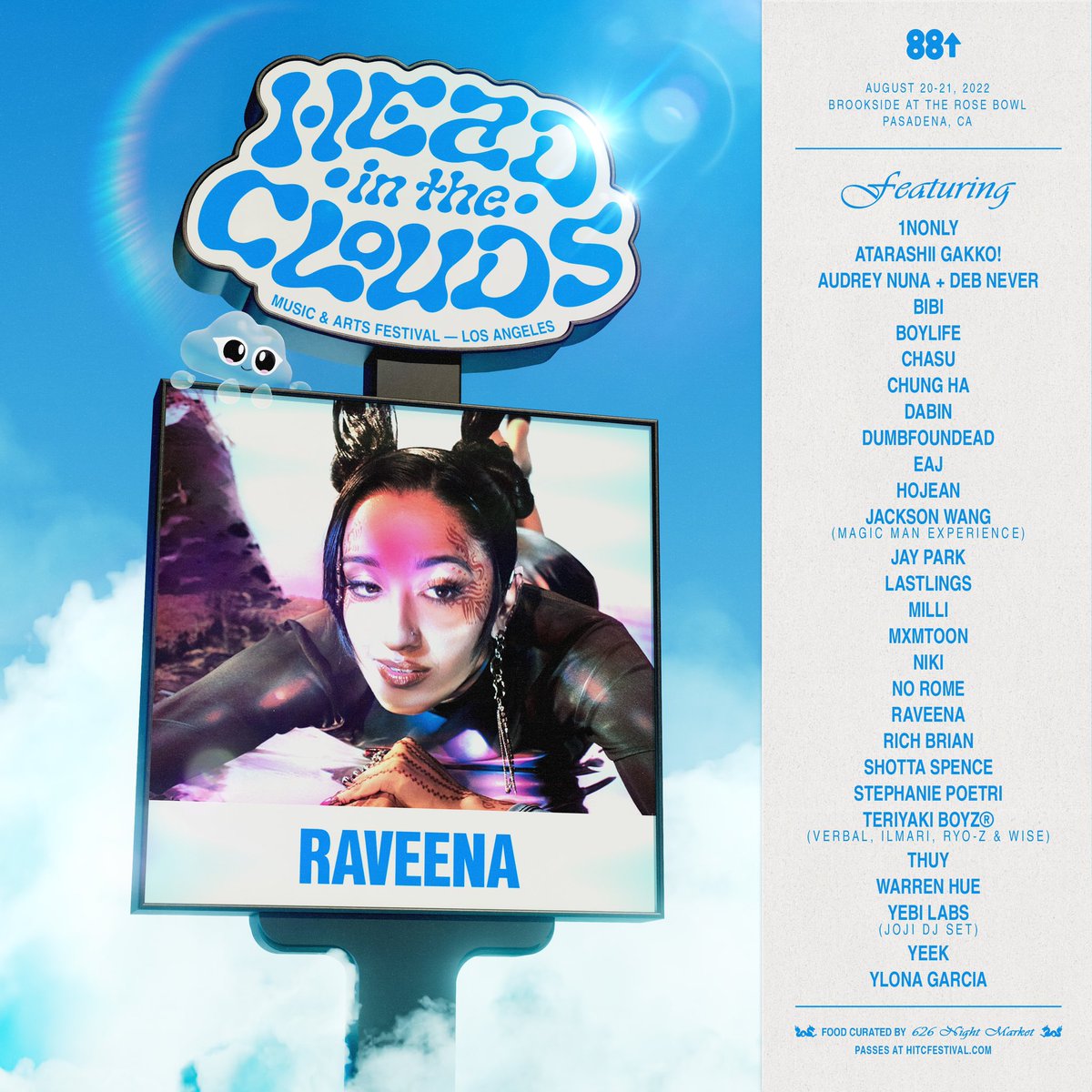 luca on Twitter "RT 88rising HITC 2022 SET TIMES hitcfestival