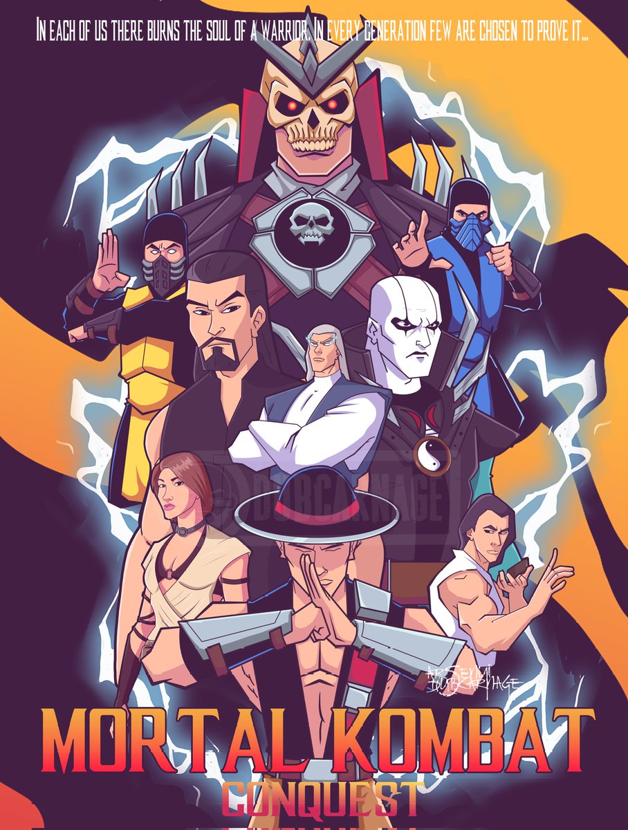 Dubcarnage's tweet photo. Mortal Kombat Conquest
#shaokahn
#raiden
#quanchi
#scorpion
#subzero
#kunglao
#shangtsung
#mortalkombatconquest https://t.co/tAbBimwboD