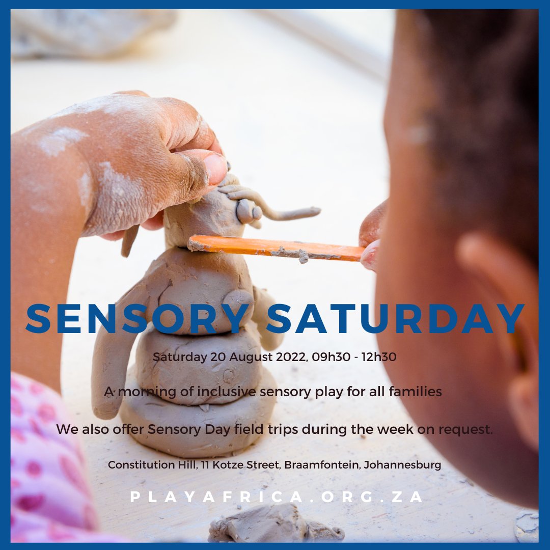 Calling all kids! We’re hosting a #SensoryPlayDay on 20Aug at our museum at <a href="/VisitConHill/">Constitution Hill SA</a>, including elements specially designed for children with #autism &amp; their families. Experience our Sensory Walk, Toddler Play, Imagination Playground &amp; more. 
To book: bit.ly/3C54wHh