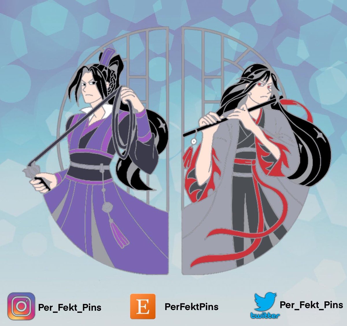 Per_Fekt_Pins's tweet photo. The listing is live ! Yunmeng Siblings preorders open !

#p4p #weiwuxian #JiangCheng #mxtxp4p #modaozushi #MDZS https://t.co/CleKHyQf2n
