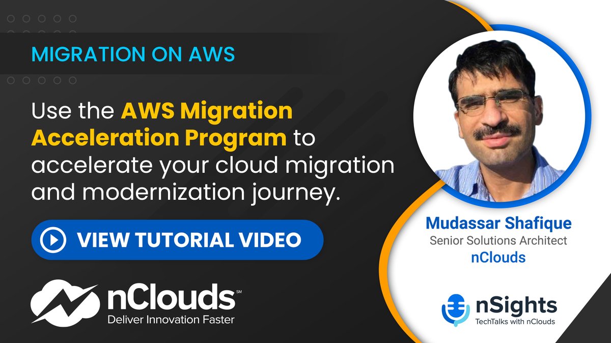 n_Clouds's tweet image. Learn how to go through the three phases of the #AWS #MigrationAccelerationProgram process in this step-by-step tutorial. #AWSMAP #ApplicationModernization #MigrationReadiness #CloudMigration @AWS_Partners View #TutorialVideo hubs.la/Q01jCN060