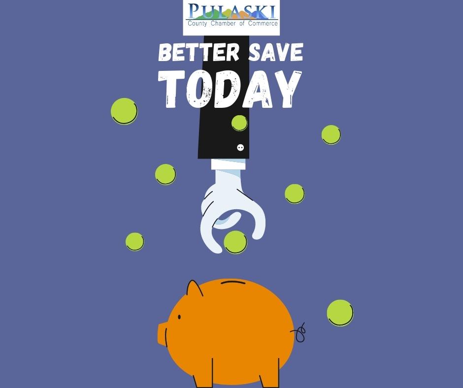 Happy National Savings Day! Remember to #BankLocal when working on your saving skills.