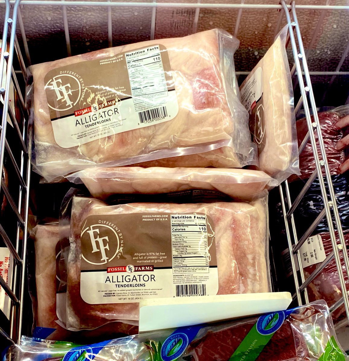 CloudAtmos's tweet photo. Soo.. Alligator 🐊 meat in LA now…  who’s in for a wild-erness backyard BBQ ? https://t.co/m7Ak2BHpe1