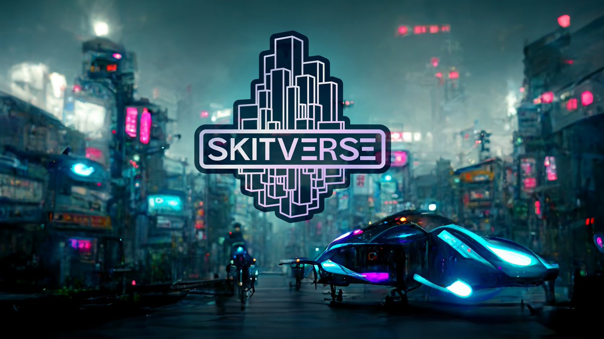 The Skitverse. The brand for @skitrobots  and all future projects, is being revealed!

New roadmap drawn out skitverse.com/roadmap.

Lore, SkitVehicles, SkitPODs, and more, all for SkitRobots owners. 

Grab now your access key, a SkitRobot! →  opensea.io/collection/ski…