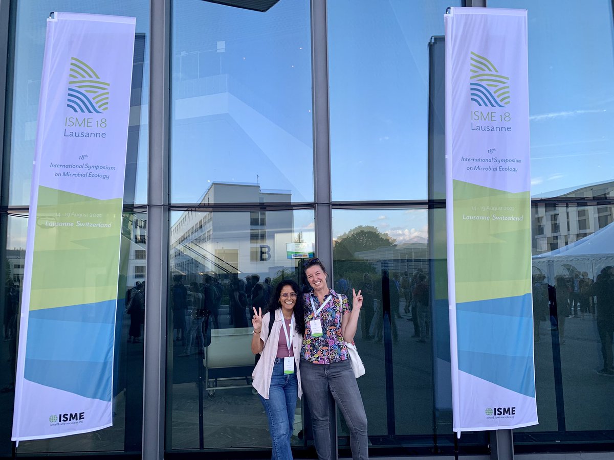 TraxLab @ #ISME18 !! Don’t miss @NeemJPatel’s poster (# 491) tomorrow, and @MonikaSFischer’s poster (# 056) on Thursday!