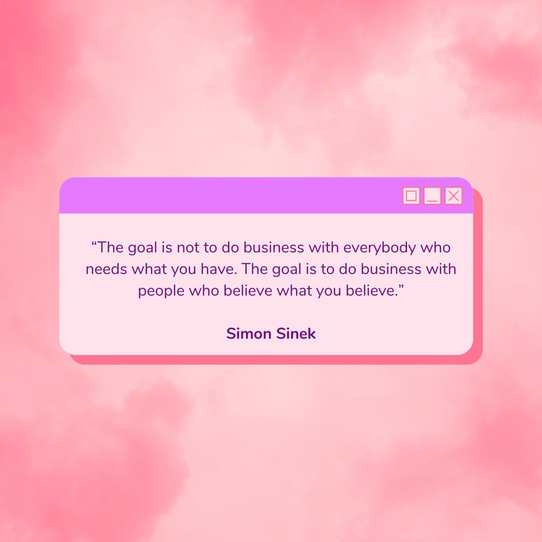 rosiehat's tweet image. Another favourite quote @simonsinek. A few of us did his book club over the #lockdown so an, even more, invested fan. This is certainly a favourite as when you're in business you can choose who you want to work with - surround yourself with the right people.

#HarrogateHour