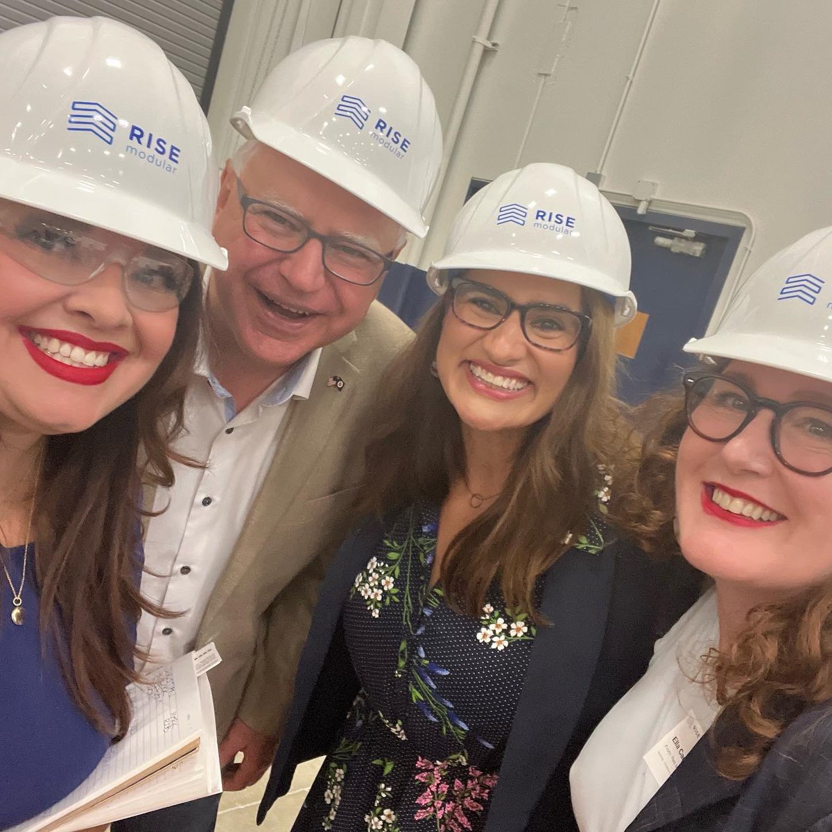 RedMoodMktg's tweet photo. …so Tim &amp; Peggy could see how RISE is innovating within the #ConstructionIndustry &amp; transforming how #MultiFamily housing can be built more affordably and sustainably. 2/2

#Communications #SocialMediaMarketing 
#Modular #Manufacturing #Construction #WomenInConstruction https://t.co/waSmX6p2jd