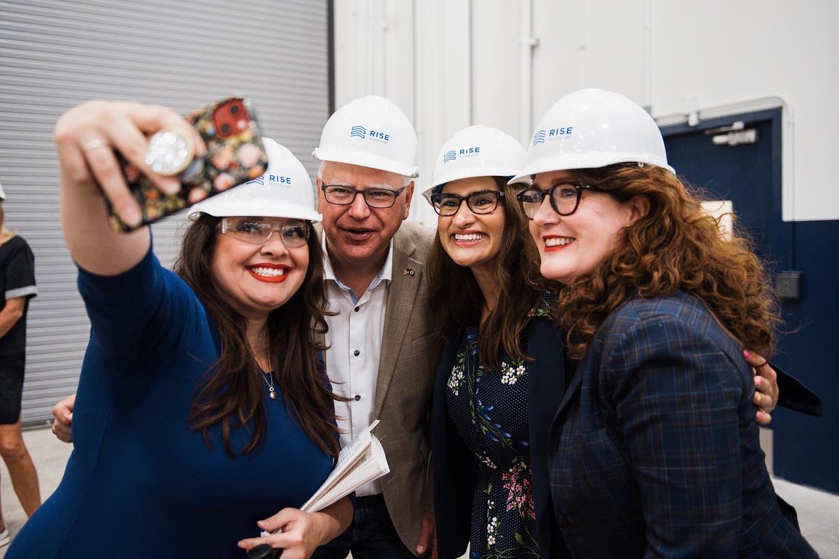 RedMoodMktg's tweet photo. We'd never pass up an opportunity to take #selfie with Minnesota Governor Tim Walz and Lieutenant Governor Peggy Flanagan!

We were proud to represent @rise_modular during the Governor's visit last week… 1/2

@walzforgovernor @peggyflanagan #PR #PublicRelations #Marketing https://t.co/AkvoehJj68
