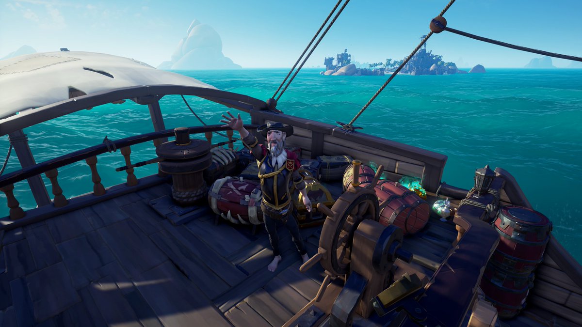 Ac3Nigthmare's tweet photo. Green eye forts still the top earner for Old Man Beans and the #OGPL challenge. And PVP is rough with the rules in place. Got a sink but had to sacrifice my ship as well. https://t.co/cveMbHUDJH