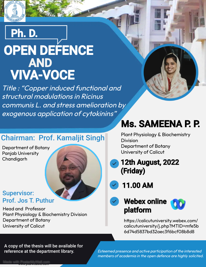 puthur_t's tweet photo. I'm overjoyed to announce that Ms. Sameena, my 13th Ph. D. student, has successfully completed her viva-voce defence.
A long-time student of mine since her master's degree,
extremely proud to be her mentor and teacher.
Best wishes, Dr. Sameena P. P.
Still more miles to go...
👩‍🎓👩‍🎓 https://t.co/gqu4yZPz5K