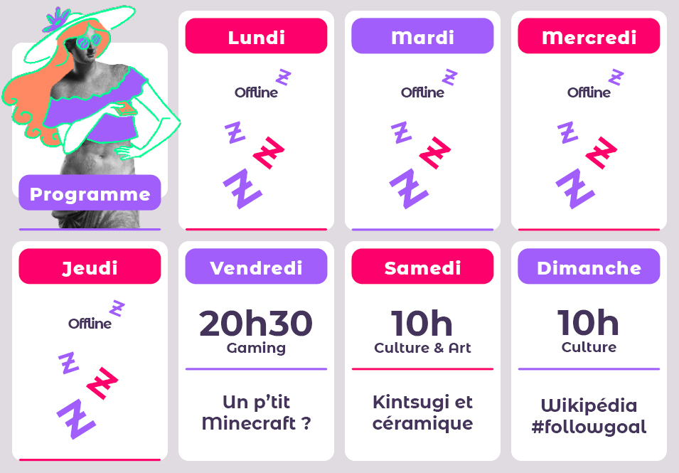 spasdelou's tweet photo. Hey le programme #Twitch de cette semaine, pour samedi j'ai très envie de vous parler et de vous montrer ce qu'est le #kintsugi, un #art japonais que j'adore et que je vais essayer pour la première fois !! https://t.co/aKDFWd7LiV

#culture #histoire #histoiredelart https://t.co/g5ibqfon5b