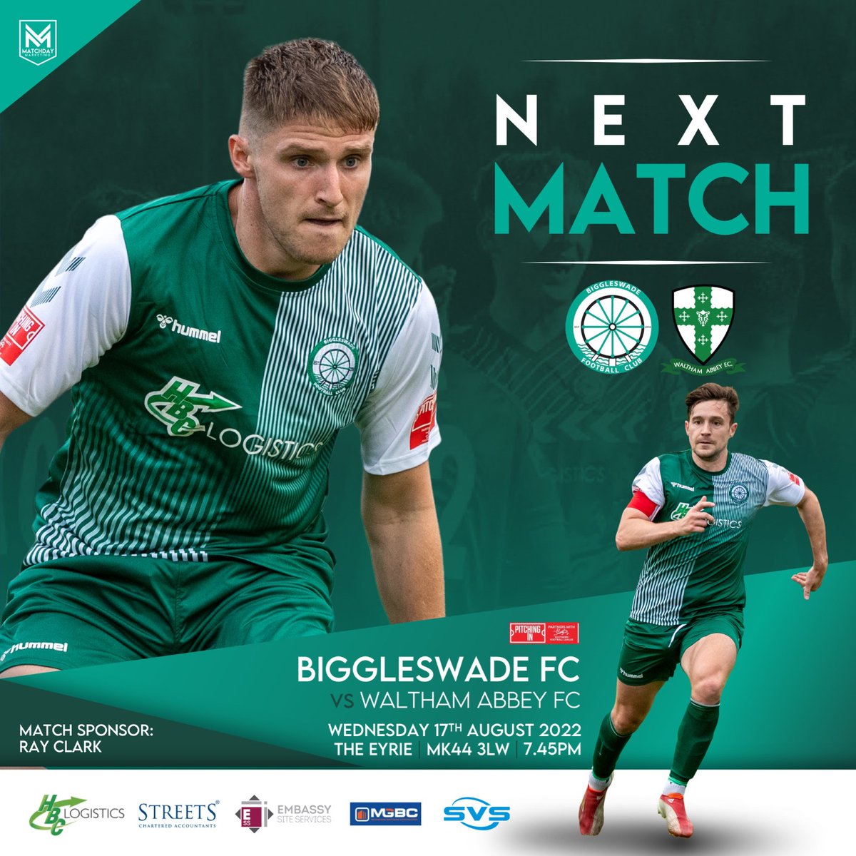 BiggleswadeFc1's tweet photo. WEDNESDAY NIGHT FOOTBALL | 💚⚽️🎟️

Get yourself down to The Eyrie for our first home league game of the season.

Competitive Football is back ✅
Hard copy programmes are back ✅

Advance tickets are cheaper than buying on the night.

Buy here...
https://t.co/wmAWwos9IS

#WeAreFC https://t.co/tZrNR47w7g