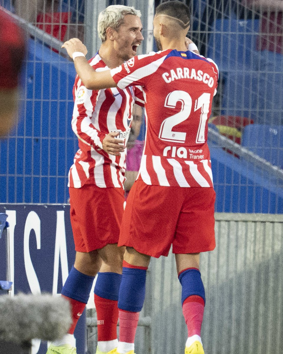 El 𝙋𝙧𝙞𝙣𝙘𝙞𝙥𝙞𝙩𝙤 del @Atleti ⚽

❤ @AntoGriezmann 🤍

#GetafeAtleti
#KickOffLaLigaSantander