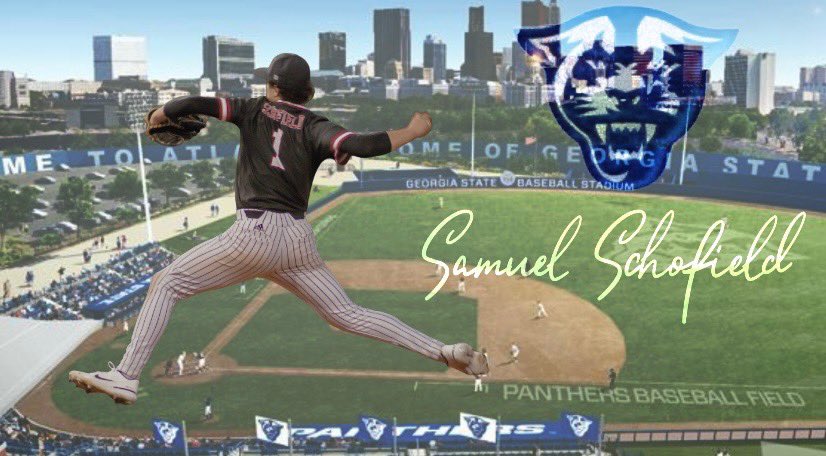 SamuelSchofie16's tweet photo. I’m blessed to announce that I will be furthering my academic and athletic career at Georgia State University. Thank you to all the coaches for this amazing opportunity. @NikoBuentello @FullCountGA @GaStateBaseball @Camfritz5 @Lar2D_2 @bradstromdahl https://t.co/3NlBdB7WOY